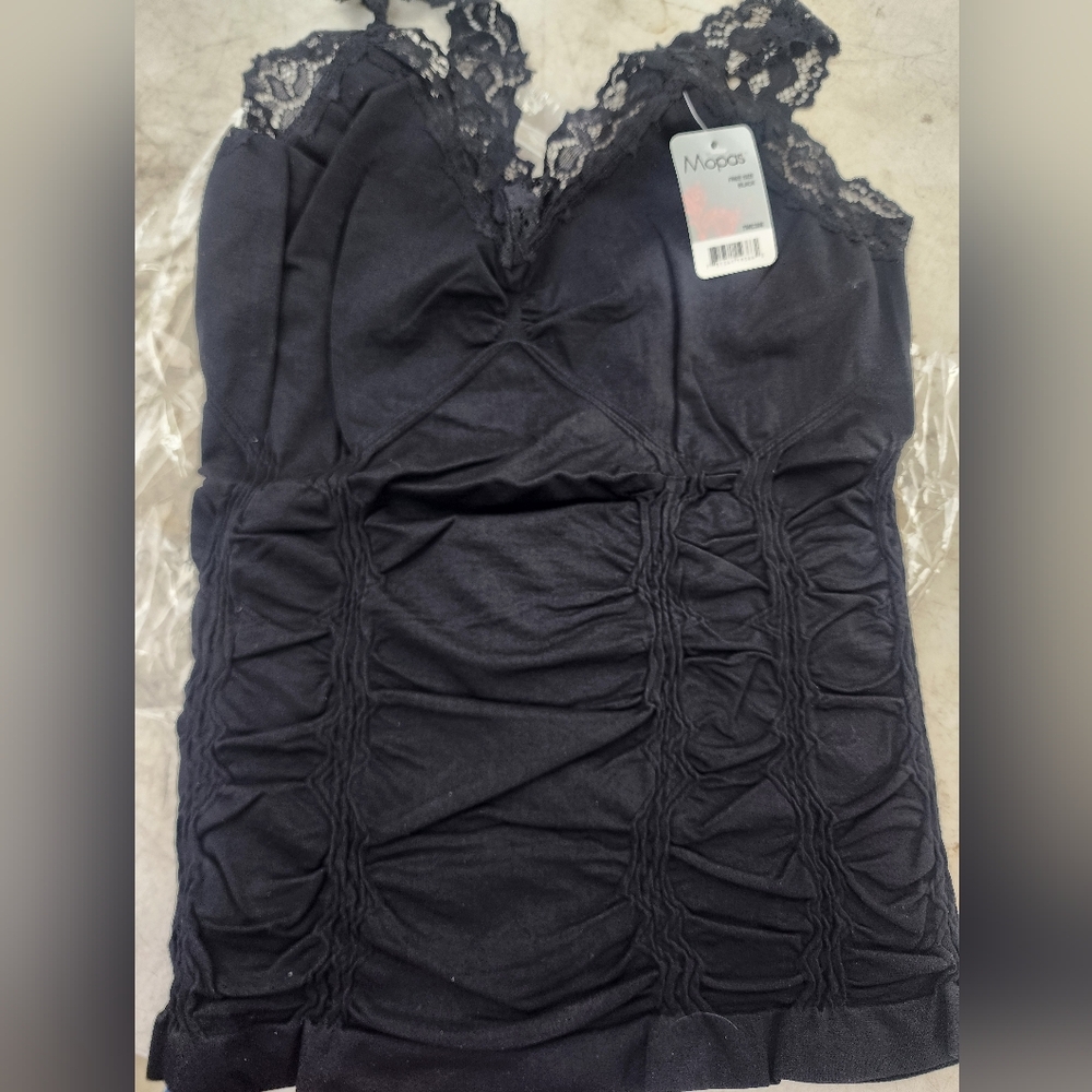 Mopas Stretchy Fitted Camisole Sz One Size Free Size New With Tags